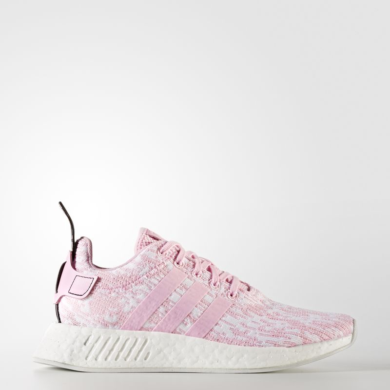 Adidas nmd pink pink white best sale